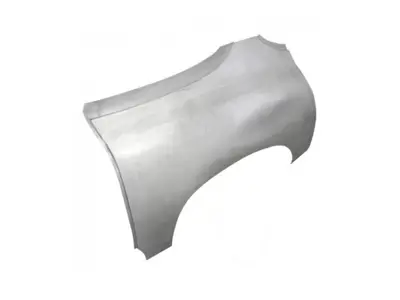 Seitenteil des hinteren Kotflügels. Porsche 356A T2 Cabriolet - 64450360120, 64450360220, 64450360121, 64450360221 - P105AR, PP105AR, P105AL, PP105AL